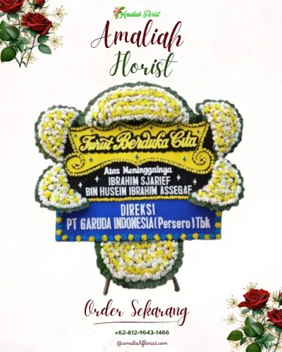 Papan Bunga Duka di Sokawati
